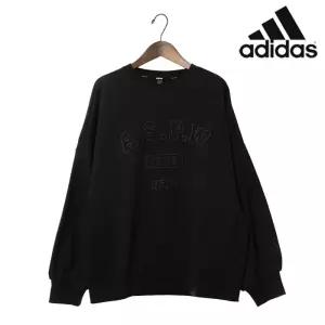[아디다스][세일] 아디다스 여성용 티셔츠 r6- JG3818  COL FL CREW 우먼스 컬리지 플리스 라인드 크루 스