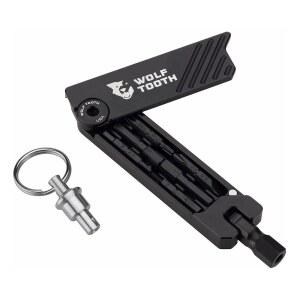 WOLF TOOTH COMPONENTS 블랙 렌치 6비트 멀티 사이즈 포함 키링 볼트 육각