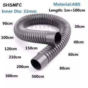 I D 32mm 길이 30 500cm 세탁기 식기 세척기 배수 호스 연장 파이프 범용 0.3m Inner Dia 32mm 1Pc