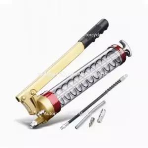 고압 투명 헤비 듀티 그리스 건, 피스톨 그립, 600cc 윤활, 금속 익스텐션 , 14 China Mainland