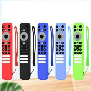 TCL RC902V 원격 TV 스틱 커버 보호대 리모컨 소프트 실리콘 충격 방지 케이스 홈 액세서리 1PC