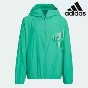 [아디다스][세일] 아디다스 주니어 후드 자켓 r6- JL6962  JB LW WV JKT 주니어 라이트웨이트 우븐 재킷