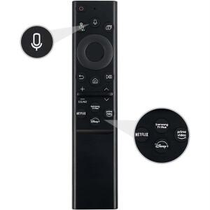 BN59-01385A 교체 음성 리모컨 삼성 호환 네오 QLED UHD HDR FHD 4K 8K 스마트 호환 TV - (태양광 기능 없