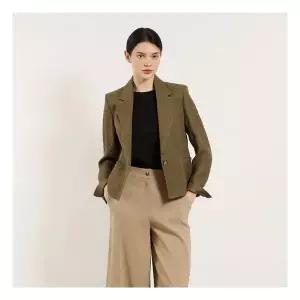 BCBG 비씨비지헤링봉 린넨 재킷B5M3J102 1090616