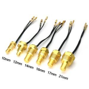 1/8 NPT 3/8NPT 수온 센서 자동차 미터 오일 온도 10MM 12V/24V 트럭 보트