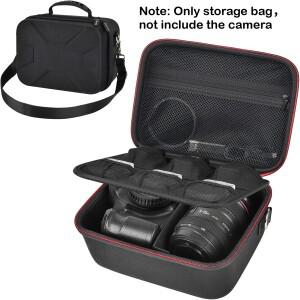 [호환품]캐논 호환 EOS Rebel T7/R50/R100 Mark II/R50V/R10/R5/R6/R8 IV/SL3 DSLR 카메라용 보관 가방 (박