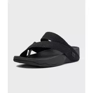 핏플랍 FITFLOP 남성 슬링 위브 토포스트 쪼리 Black Blue