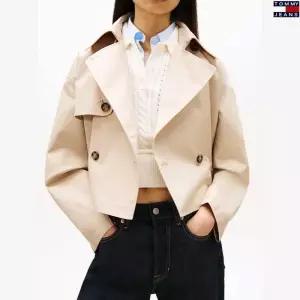 매장정품 TOMMY JEANS 타미진스 여성 캐주얼 클래식 숏 트렌치 자켓 T32G1WJC45TWT1 1711396