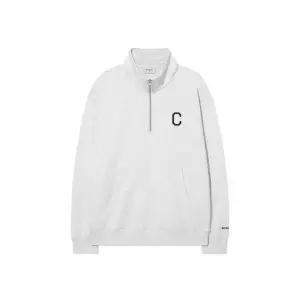 매장정품 COVERNAT 커버낫 C로고 하프집업 맨투맨 Heather Gray CO2503CR08HG 1548101