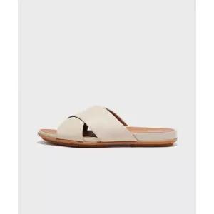 핏플랍 FITFLOP 그라시에 크로스 슬라이드 Stone Beige
