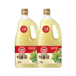 사조해표 콩기름 1.8L x2개