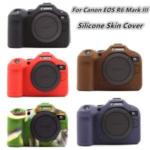 [호환품] R6III 실리콘 아머 스킨 케이스 카메라 바디 커버 가방 보호 (캐논 호환 EOS R6 마크 3 전용)
