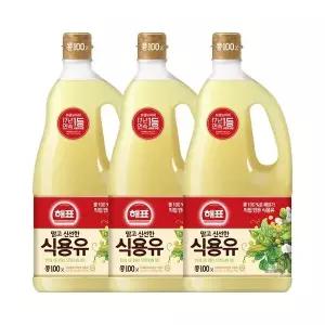 사조대림 해표 콩기름 1.8L X 3개