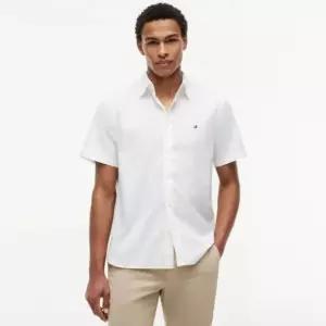 매장정품 TOMMY HILFIGER 타미힐피거 라이트 옥스포드 솔리드 셔츠 T12G3WSH100MT2_YBS 1712684