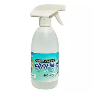 테이블 싹 500ml 기름때제거제 식탁세정 전자레인지 끈적이는 탈취제