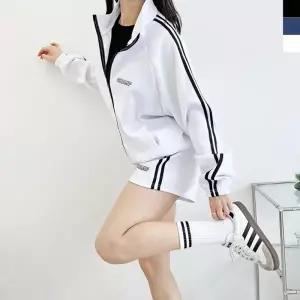 [다잇템]여자 투라인 집업 반바지 데일리 트레이닝 세트_25277495_588872