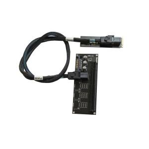 NVMe 외장 비디오 카드 그래픽 라이저 케이블 포함 to PCI Express x16 보드 M.2 NGFF 3.0x4x16