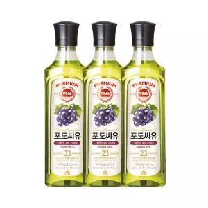 사조해표 포도씨유 500ml x 3개