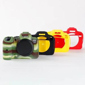 [호환품]캐논 호환 EOS R6II 카메라 바디용 미끄럼 방지 텍스처 스킨 실리콘 케이스 R6 Mark II 2 보호대