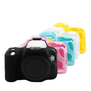 [호환품]캐논 호환 EOS 250D 200DII Rebel SL2 Kiss X9 DSLR 카메라 용 고무 실리콘 케이스 소프트 바디 커
