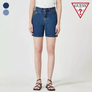 매장정품 GUESS 게스 여성 4부 데님 팬츠 OO2D0972 1691722