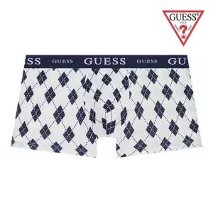 매장정품 GUESS 게스 아가일패턴 아이보리 드로즈 GEMDR167I 1696651
