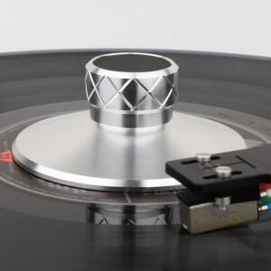 YTER LP113B/S 알루미늄 레코드 웨이트 안정기 클램프 LP 비닐 턴테이블 메탈 디스크 홈 오디오