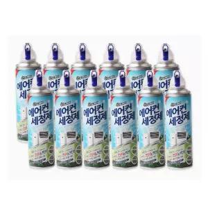 에어컨 세정제 12개입 청소 330ml 클리너 냄새 스프레이 필터 세척