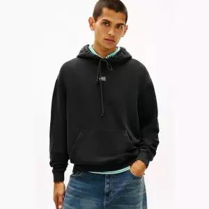 매장정품 TOMMY JEANS 타미진스 남성 오버다이드 플래그 후드 티셔츠 (T32G0TTO11TMT1) 1711368