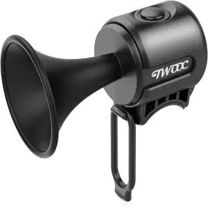 방지 경보 기능이 있는 TWEOOC 120dB 전기 자전거 경적 설치하기 쉬운 작은 시끄러운 벨 산악 도로 스쿠터