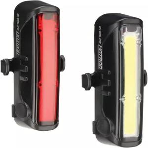 사이골라이트 핫로드 110 루멘 프론트 및 50 테일 USB 충전식 자전거 콤보 세트 컴팩트 HR-110-50
