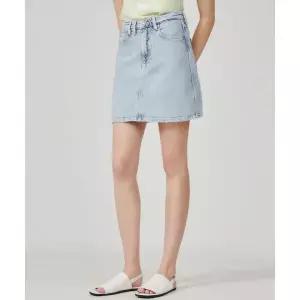 매장정품 게스 GUESS L톤 데님 미니 스커트 YN2D7500 1704175