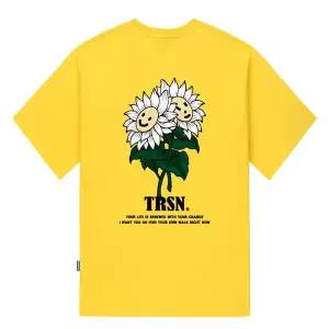 매장정품 TRIPSHION 트립션 [트립션] SMILE FLOWER 티셔츠 - 옐로우 1580084