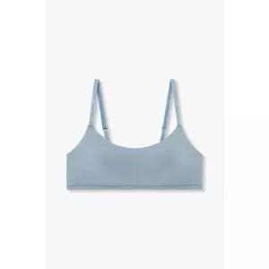 매장정품 EMPORIO ARMANI UNDERWEAR 엠포리오 아르마니 언더웨어 여성 큐빅 로고 패디드 트라이앵글 브라_