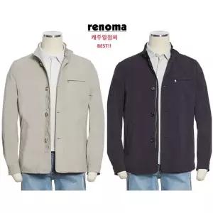 매장정품 renoma 봄여름 간절기 베이지 네이비 프리미엄 캐주얼점퍼RRBU0102AAS LDA 1627826