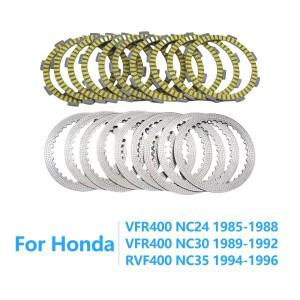 [호환품]혼다 호환 VFR400 VFR 400 NC24 NC30 클러치 플레이트 스틸 키트 바이크 오토바이 엔진 부품