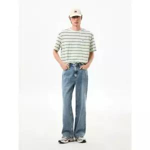 매장정품 TOMMY JEANS 타미진스 배기 미드 데님 팬츠 T32G0NEW15TML1 1711361