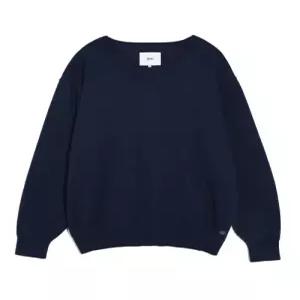 예일 YD09KT0015NA 여자니트 카라니트원피스 SUPIMA COTTON 에센셜 브이넥