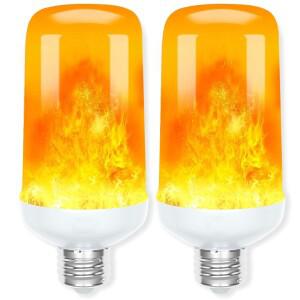 LED 불꽃 전구 E27 E26 E14 B22 85-265V 220V 110V 효과 화재 12W 깜박이는 에뮬레이션 장식 램프