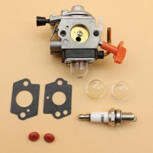 카뷰레터 체크 밸브 프라이머 전구 스파크 플러그 세트, STIHL FS 100 110 87 90 HL HT 101 KM SP 4 스트로