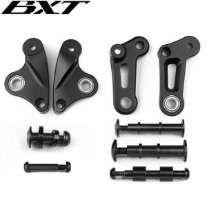 BXT 탄소 풀 서스펜션 자전거 프레임 후면 충격 커넥터 나사 세트 모델 BXT-MTB-077097107 부품