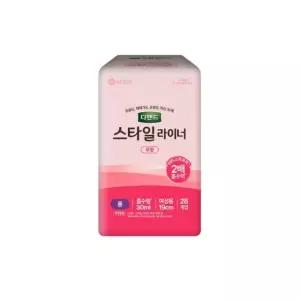 디펜드 스타일 요실금 라이너 여성용 무향 롱 28매 x 1팩