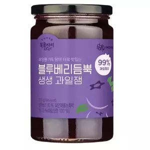 [NS홈쇼핑][소비기한 26.07.07] [복음자리] 블루베리 듬뿍 생생과일잼 370g, 과일함량 99%..[35949700]