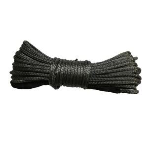 ATV UTV 트럭과 호환되는 8mm X 12m 합성 윈치 로프 케이블