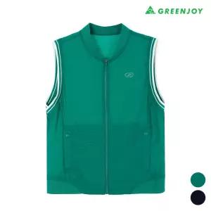 그린조이 여성 솔리드 라운드 VEST