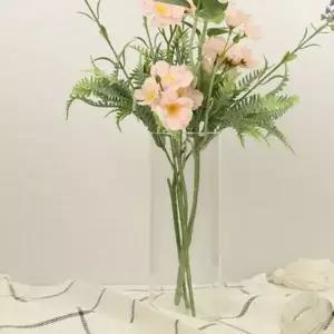 화병 1P 마카 유리 인테리어 오브제 꽃병 270ml