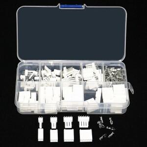 헤더 커넥터 어댑터 터미널 모음 키트 KF2510 - 2p 3p 4P 5P 핀 2.54mm 피치 하우징 박스 당 40 세트