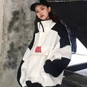 기모안감 아노락 반집업점퍼 오퍼핏자켓 INSUM45