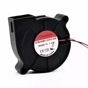 Sunon 3D 프린터 블로워 팬 5015 DC 24V 0.41A 이중 볼 베어링 원심 냉각 터보 EF50152B1-1C01C-A99