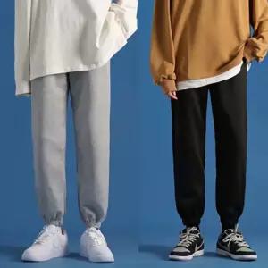 남자 얇은 밴딩 조거 팬츠 트레이닝바지 면바지 남자트레이닝복